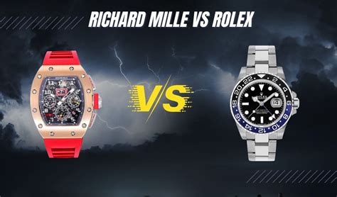 richard mille watch vs rolex|richard mille vs rolex.